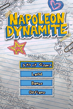 Napoleon Dynamite box art for PSP